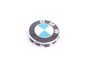 Genuine BMW Wheel Center Cap With Chrome - 36136850834