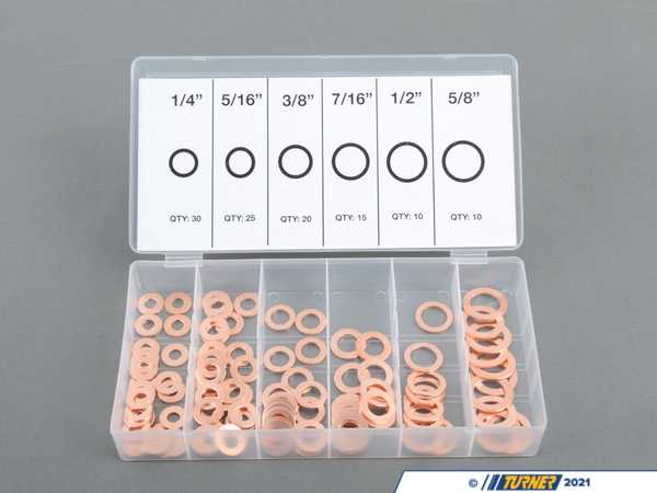 ATD Tools 110 Pc. Copper Washer Assortment ATD359