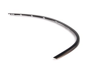 Genuine BMW Finisher Window Frame Top Rl Door Schwarz - 51357072887