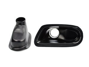 HARD Motorsport Brake Duct Inlets and Fog Light Delete -- E46 M3