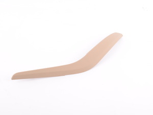 Genuine BMW Trim, Inner Door Handle, Left Beige - 51412991777