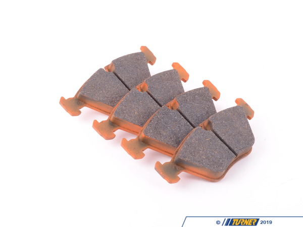 Pagid Racing Pagid Race Brake Pads - Front - Orange Compound - E32, E34, E36 M3, E46 M3, MZ3, MZ4, Z4 3.0si - (NO LONGER AVAILABLE) TMS204928