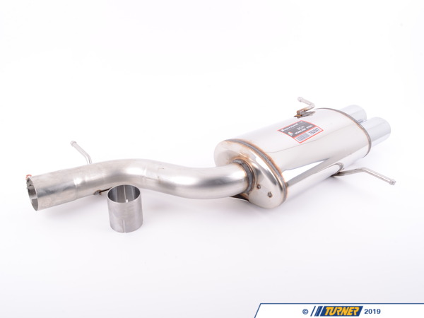 Supersprint AUDI A4 S4 QUATTRO (Sedan + Avant) 2.7i  V6 (265 Hp)  ' 98 -> ' 01 Rear exhaust 90 x 70 "RS Look" 762507