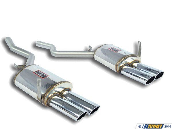 Supersprint E38 740i/iL Supersprint Performance Mufflers (90x70 Tips) 785237-785207KT