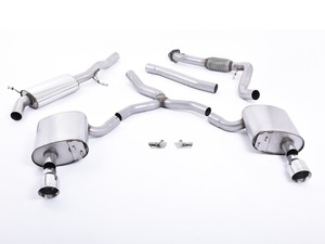 SSXAU622 - Cat-Back Exhaust System - Road+ (Semi-Resonated) 