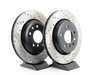 StopTech Cross-Drilled Brake Rotors - Rear - E46 330i 330Ci 330xi (pair) - (NO LONGER AVAILABLE) 34201166073CD View 1