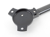 Turner Motorsport E46 Non-M Flat Oval Carbon Fiber Strut Brace With Black End Plates E460051413T-B View 2