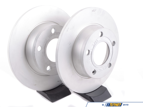 Pagid Rear Brake Rotors - E36 323i/328i Convertible, E46 323i/Ci (Pair) 34211165211KT
