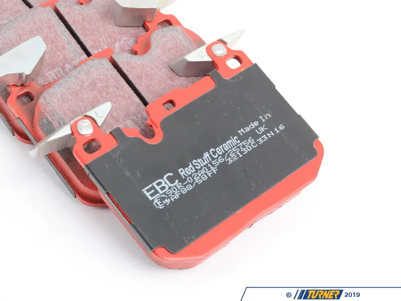 EBC Redstuff Ceramic Brake Pads – Front & Rear Set For Lexus IS350 RWD (2006-2013)