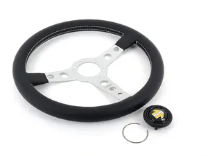 MOMO Prototipo Steering Wheel - Silver - 350mm
