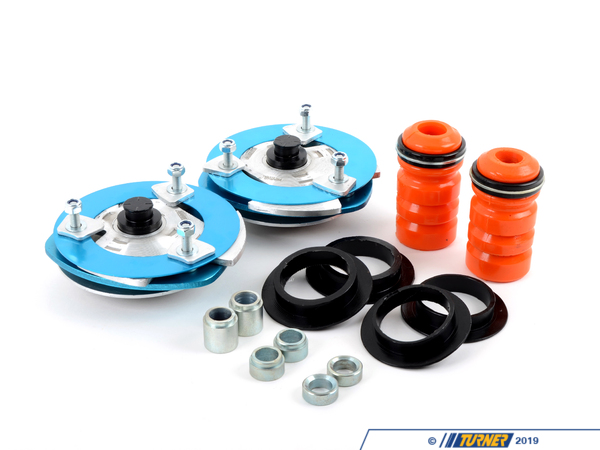 KMAC KMAC Stage 3 Track Front Adjustable Camber/Caster Plates - E39 540/M5, E38 740, E60 M5, E63 M6, E46 M3, E9X M3 193616-3L