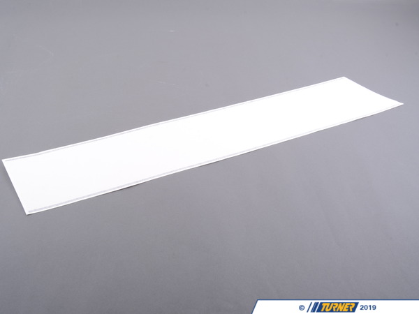 Genuine MINI Genuine MINI Hood Stripe Left - White with Black Edges 51147281519