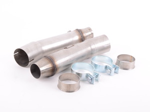 E39 540i, E38 740 Supersprint Section 1 Connecting Pipes (Connects Supersprint Headers to OE Cat)