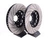 ECS E60 M5, E63 M6 ECS 2-Piece Cross-Drilled/Slotted Front Brake Rotors - Pair (374x36) 004383ecs01aKT View 3