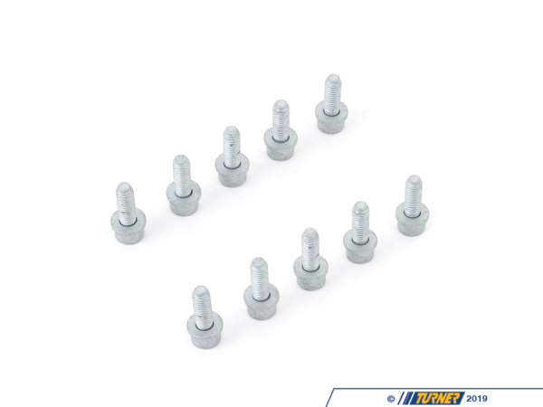 Genuine BMW ISA Screw With Washer - Pack Of 10  07129904707KT