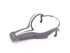 BMW M Performance Carbon Fiber Steering Wheel Trim ("Open Pore" Matte Carbon) - 32302413480 F87 M2 F8x M3 M4