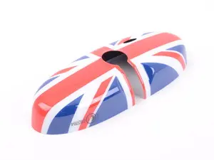Genuine MINI Inside Rearview Mirror Cap Union Jack Man. - 82252336849