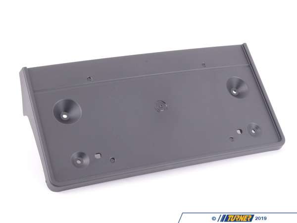 Genuine BMW Genuine BMW License Plate Holder Schwarz - 51133447124 - E83 51133447124