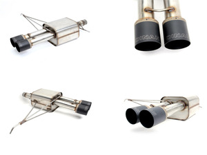 Dinan Free Flow Exhaust - Stainless Axle-Back - F56 Mini Cooper S