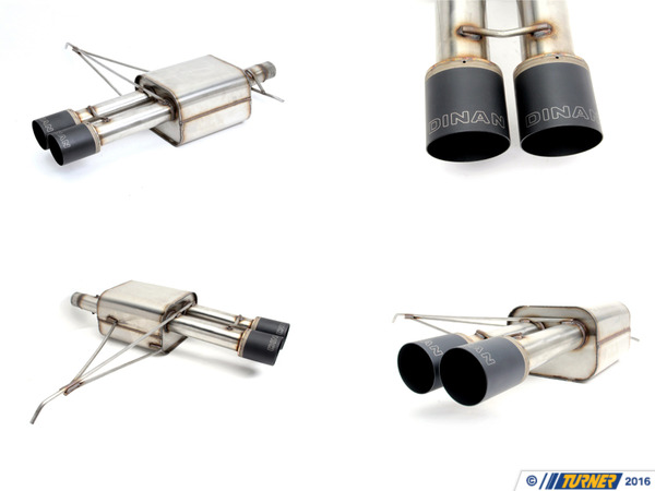 Dinan Dinan Free Flow Exhaust - Stainless Axle-Back - F56 Mini Cooper S D660-0062-BLK