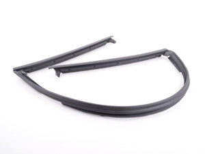 Genuine BMW Seal, Roof Shell, Front Glanzschwarz - 54377906190 - E93