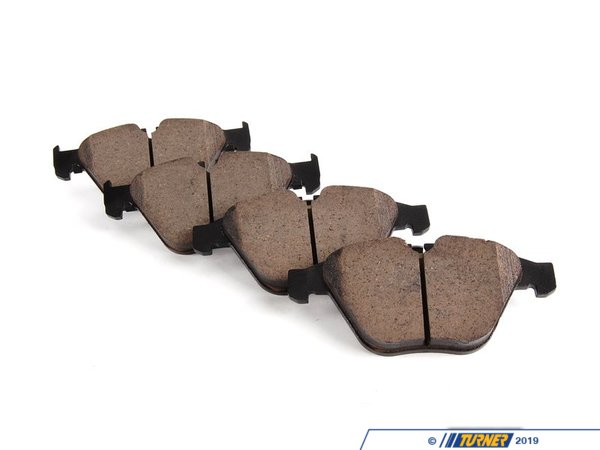 Akebono Akebono Front Euro Ceramic Brake Pad Set -- E9X E6X E82 E84 Z4 EUR918