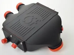 CSF Performance Top Mount Aluminum Charge-Air-Cooler - Black Finish - BMW S55 F8X M3 M4