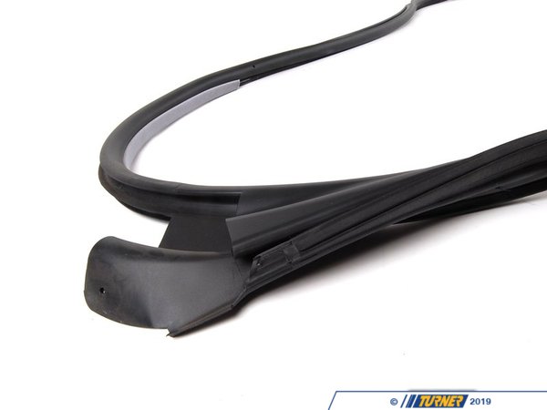 Genuine BMW Genuine BMW Right Door Seal Trim - Gray - E46 323Ci 325Ci 328Ci 330Ci 51717161692