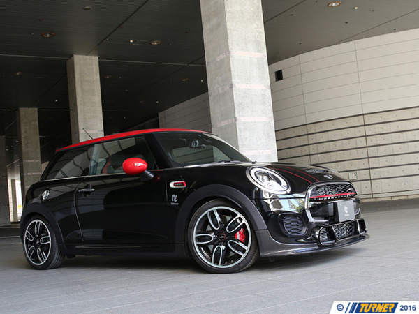 3D Design Front Lip Spoiler JCW - Carbon Fiber - Pre LCI 2 PDC 3101-25612