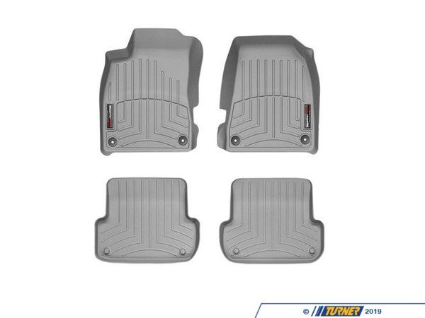 WeatherTech Front FloorLiner DigitalFit - Gray - E82 E88 462531