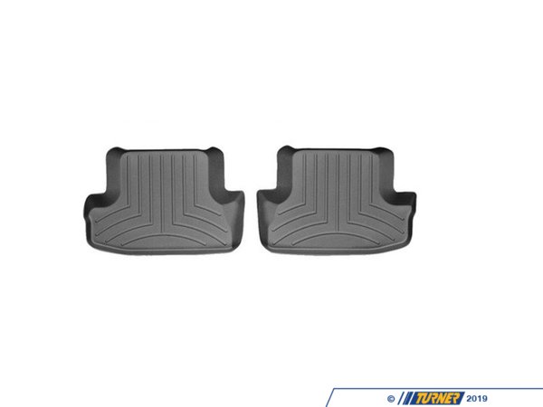 WeatherTech Rear FloorLiner DigitalFit - Black - E93 441464