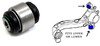 Lemforder OEM Lemforder Rear Outer Upper or Lower Trailing Arm Ball Joint - E36, E46, X3, Z4 33326775551 View 6