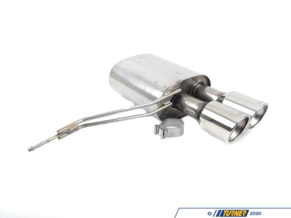 Borla Stainless Steel Rear Muffler Exhaust - S Type 11915