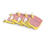 EBC BMW F2X F3X G42 Front EBC YellowStuff Performance Brake Pad Set DP42130R View 1