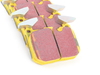 EBC BMW F2X F3X G42 Front EBC YellowStuff Performance Brake Pad Set DP42130R View 2
