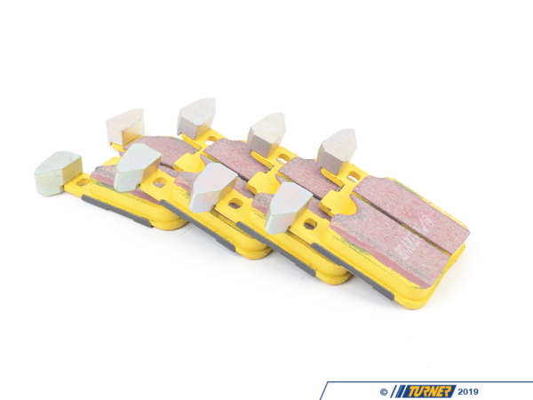 EBC BMW F8X F3X Rear EBC YellowStuff Performance Brake Pad Set DP42133R