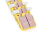EBC BMW F8X F3X Rear EBC YellowStuff Performance Brake Pad Set DP42133R View 3