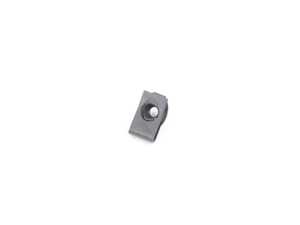 M5 X 0.8mm, No-Slip Clip-On Barrel Nut, Black-Phosphate Steel