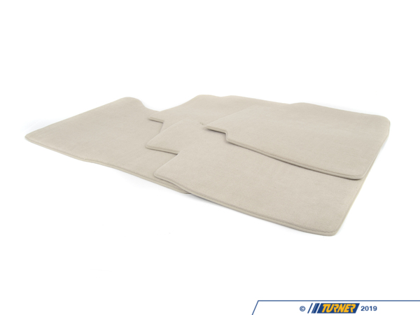 Genuine BMW Genuine BMW Set Of Floor Mats Velours Oyster - F02 51477337688