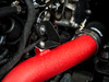 Enthusiast Bundles MQB Cast Aluminum Intercooler Upgrade & High Flow Intercooler Charge Pipe Kit - Wrinkle Red 015120LAEBKT2 View 9