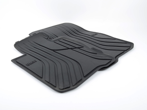 Genuine BMW Base Line Rubber Floor Mats - Front - F32 F33 F36 w/ xDrive