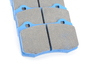 Hawk Brembo Calipers Lotus, A, C, F - Race Brake Pad Set - Hawk Blue 9012 TMS2507 View 2