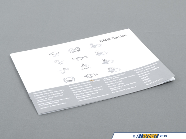 Genuine BMW BMW Service Manual Booklet - Multi-lingual 01402955001
