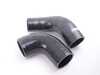 Enthusiast Bundles MQB Cast Aluminum Intercooler Upgrade & High Flow Intercooler Charge Pipe Kit - Wrinkle Black 015120LAEBKT View 6