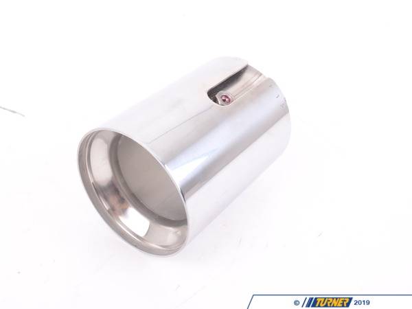 Genuine BMW TAILPIPE TIP, CHROME 18302406604