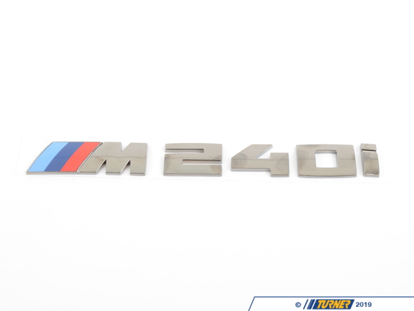 Genuine BMW Genuine BMW M3 Trunk Emblem - F22 M240i M240i xDrive F23 M240i M240i xDrive 51148067074