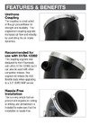 AFE aFe Intake Tube - E36 M3 (for upgraded 3.5 inch HFM) (Retains ASC) 54-12399 View 6