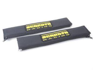 Schroth 2" Shoulder Pads - Black/Yellow "Schroth Racing"