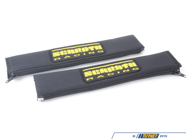 Schroth Schroth 2" Shoulder Pads - Black/Yellow "Schroth Racing" SR00119
