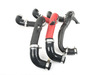 Enthusiast Bundles MQB Cast Aluminum Intercooler Upgrade & High Flow Intercooler Charge Pipe Kit - Wrinkle Red 015120LAEBKT2 View 44